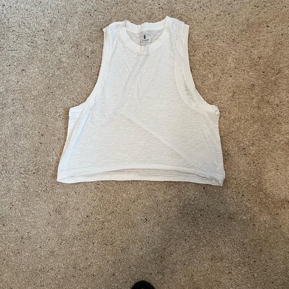 FP Movement by Free People White Muscle Tee